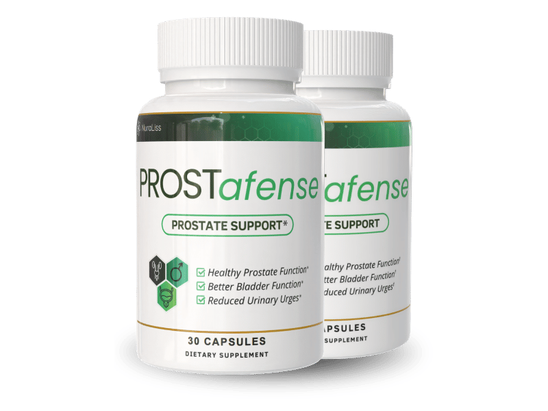 ProstAfense supplement bottles